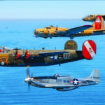 The Wings of Freedom Tour b-17, B-24, B-25, P-51