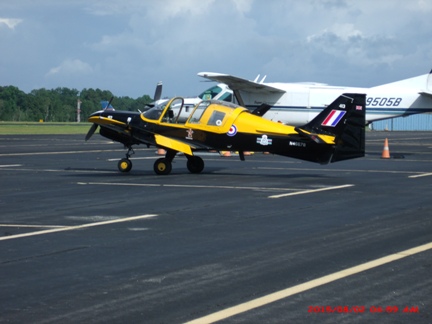 Variety on the Ramp at Statesboro Airport