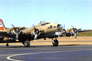 Collings Foundation's Wings of Freedom Tour arriving at the Statesboro-Bulloch County Airport