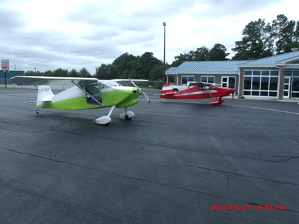 What a fun flight from Canada to the Statesboro Bulloch County Airport!