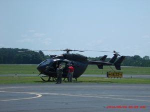 Helicopter at KTBR