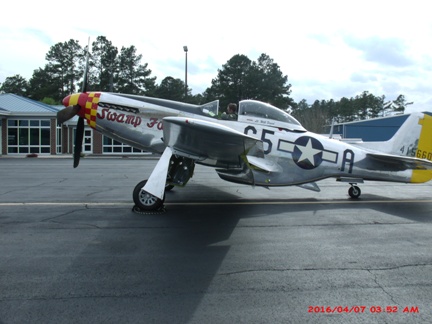 Swamp Fox P-51 Mustang Aircraft