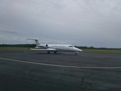 jet in front of terminal 1.3