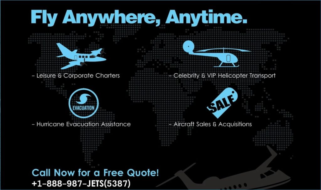 Charter Services, private jet, fly anytime, on demand,